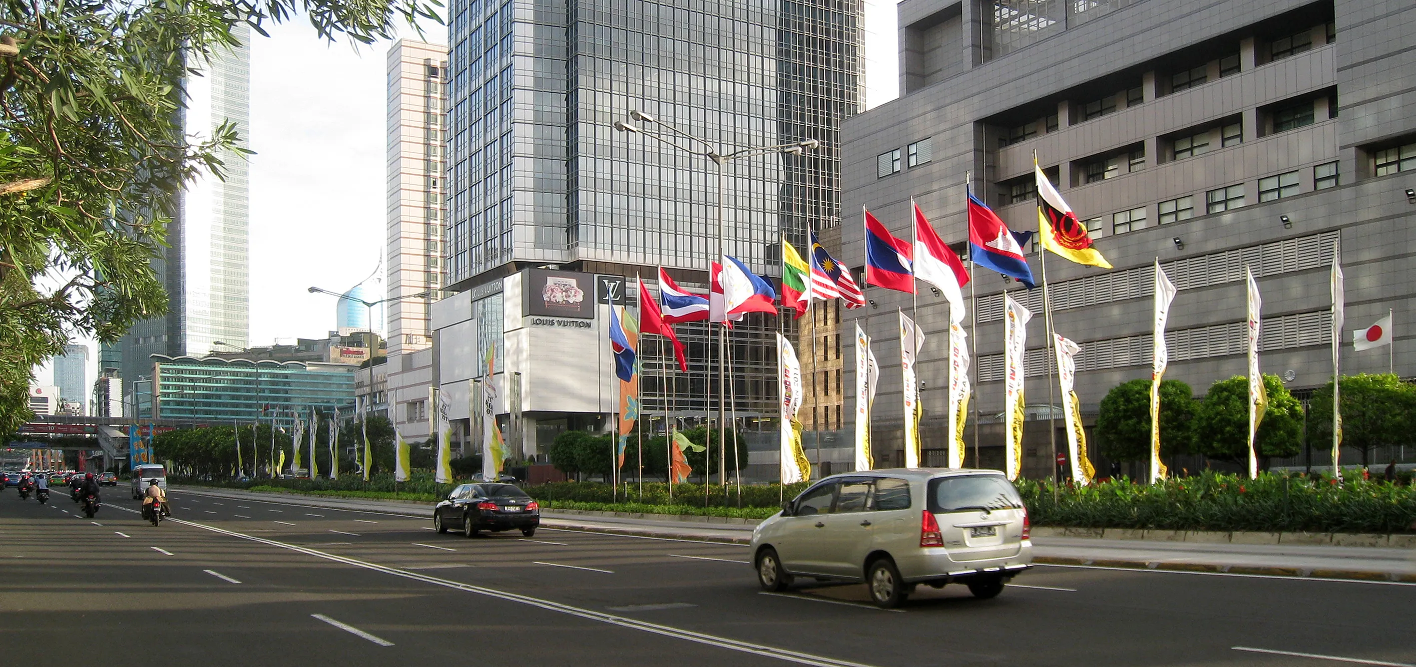 Gambar bendera-bendera ASEAN